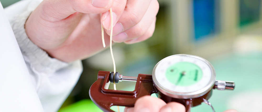 手打ちよりも美味しい麺を機械で。