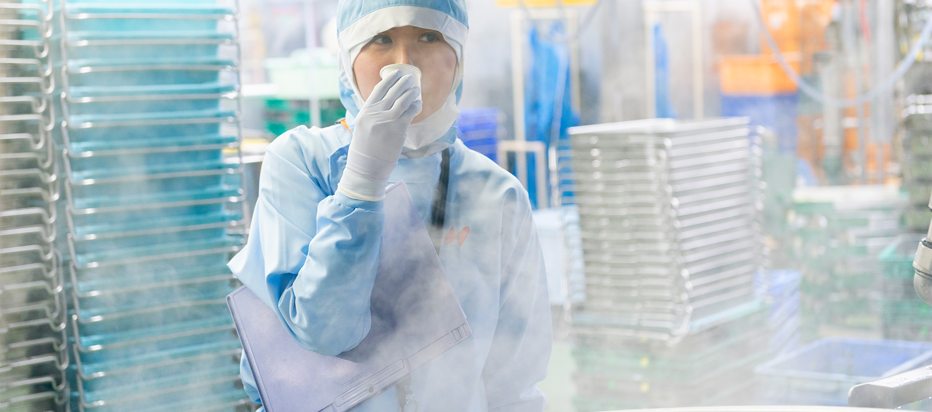 がむしゃらに頑張り、新商品の製造を支える存在に。