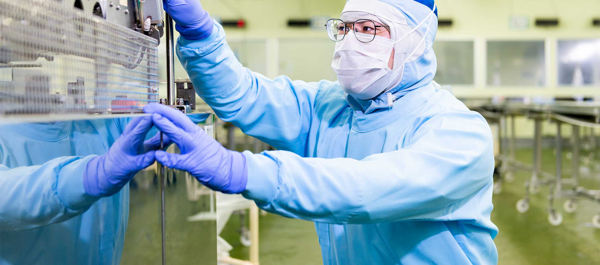 ミッションは、多彩な機械設備を“止めない”こと。